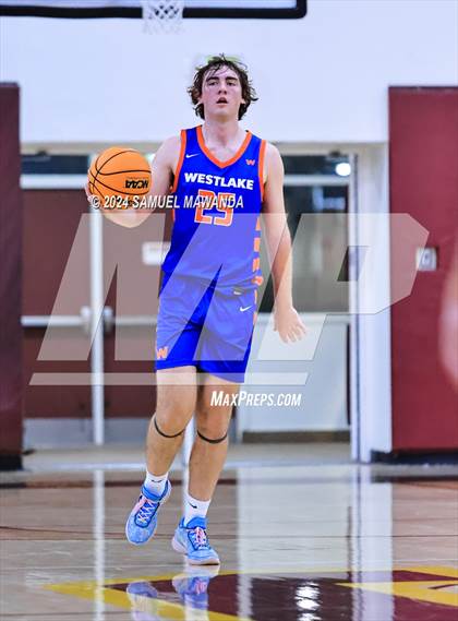 Thumbnail 1 in Westlake vs Crescenta Valley (Annual Bob Hawking Simi Valley Tip-Off Classic) photogallery.