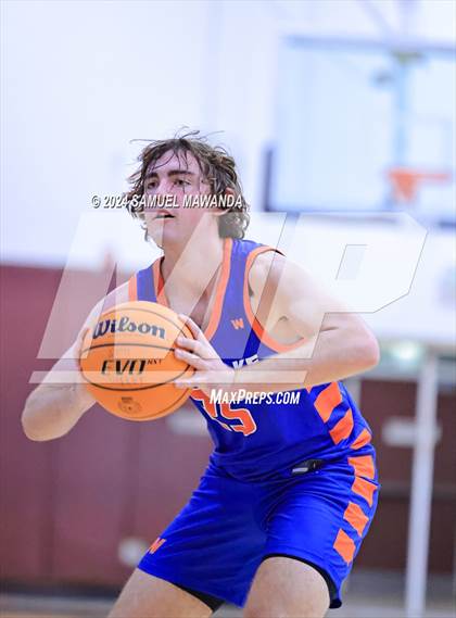 Thumbnail 2 in Westlake vs Crescenta Valley (Annual Bob Hawking Simi Valley Tip-Off Classic) photogallery.