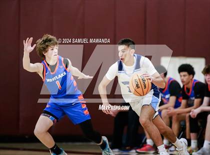Thumbnail 2 in Westlake vs Crescenta Valley (Annual Bob Hawking Simi Valley Tip-Off Classic) photogallery.
