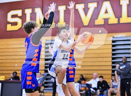 Thumbnail 2 in Westlake vs Crescenta Valley (Annual Bob Hawking Simi Valley Tip-Off Classic) photogallery.