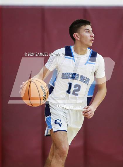 Thumbnail 1 in Westlake vs Crescenta Valley (Annual Bob Hawking Simi Valley Tip-Off Classic) photogallery.