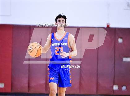 Thumbnail 1 in Westlake vs Crescenta Valley (Annual Bob Hawking Simi Valley Tip-Off Classic) photogallery.