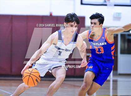 Thumbnail 2 in Westlake vs Crescenta Valley (Annual Bob Hawking Simi Valley Tip-Off Classic) photogallery.
