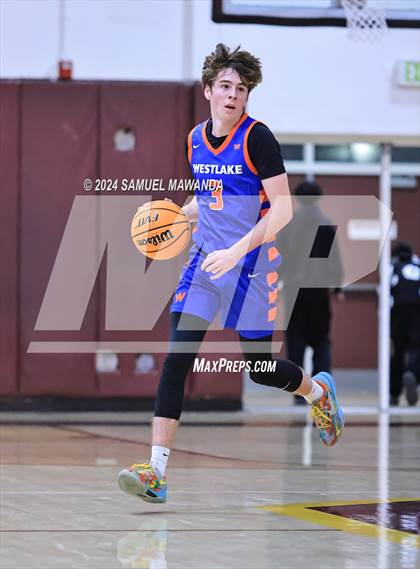Thumbnail 3 in Westlake vs Crescenta Valley (Annual Bob Hawking Simi Valley Tip-Off Classic) photogallery.