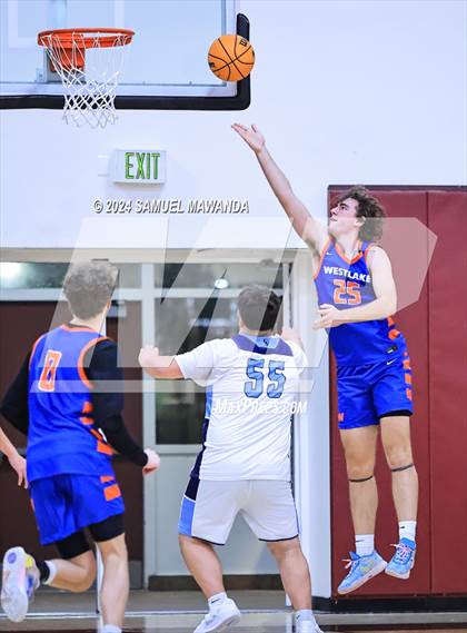 Thumbnail 2 in Westlake vs Crescenta Valley (Annual Bob Hawking Simi Valley Tip-Off Classic) photogallery.