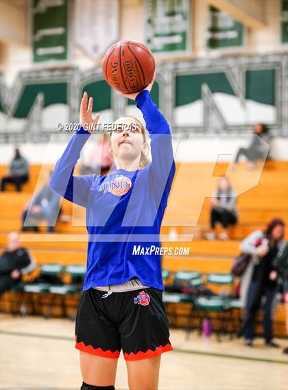 Thumbnail 2 in St. Joseph Notre Dame vs. Clayton Valley Charter (Contra Costa Challenge) photogallery.