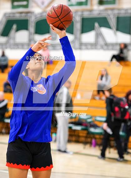 Thumbnail 1 in St. Joseph Notre Dame vs. Clayton Valley Charter (Contra Costa Challenge) photogallery.