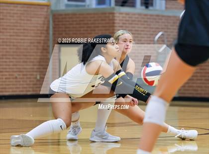 Thumbnail 3 in Forney vs Princeton (Raising Cane's Volleyball Showcase) photogallery.
