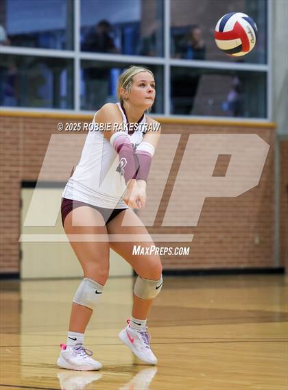 Thumbnail 2 in Forney vs Princeton (Raising Cane's Volleyball Showcase) photogallery.