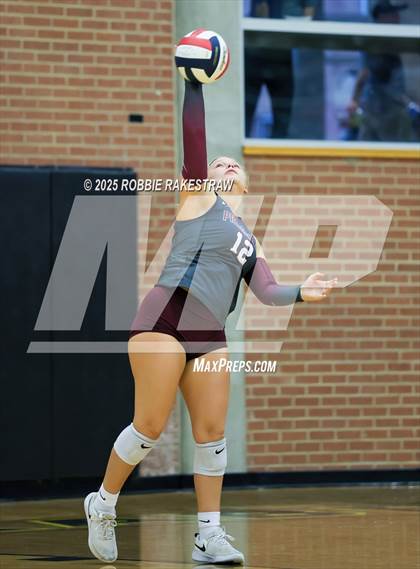 Thumbnail 3 in Forney vs Princeton (Raising Cane's Volleyball Showcase) photogallery.