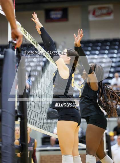 Thumbnail 3 in Forney vs Princeton (Raising Cane's Volleyball Showcase) photogallery.