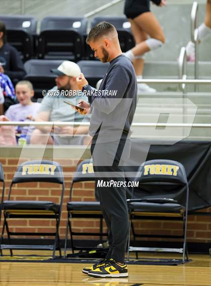 Thumbnail 2 in Forney vs Princeton (Raising Cane's Volleyball Showcase) photogallery.