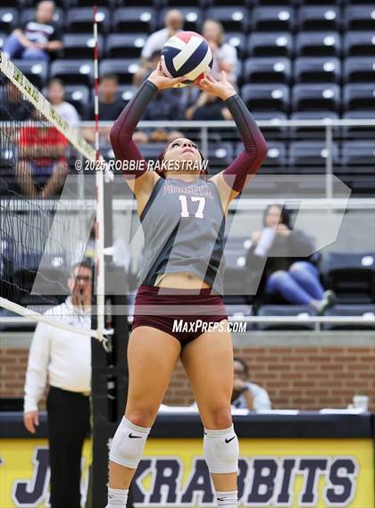 Thumbnail 2 in Forney vs Princeton (Raising Cane's Volleyball Showcase) photogallery.