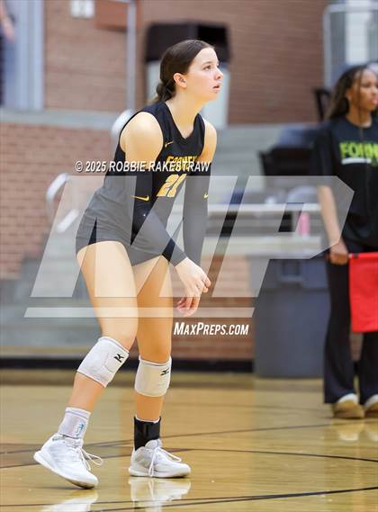 Thumbnail 3 in Forney vs Princeton (Raising Cane's Volleyball Showcase) photogallery.