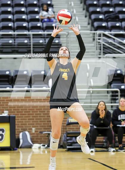 Thumbnail 2 in Forney vs Princeton (Raising Cane's Volleyball Showcase) photogallery.