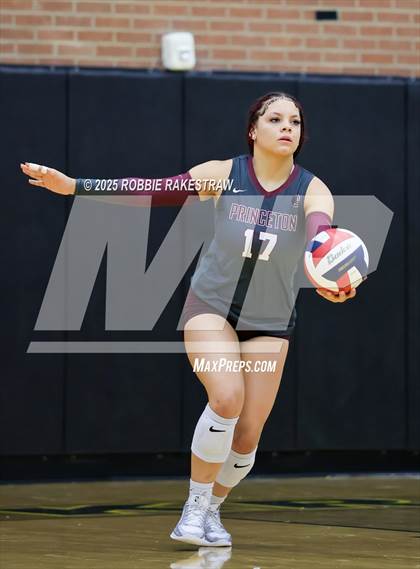 Thumbnail 3 in Forney vs Princeton (Raising Cane's Volleyball Showcase) photogallery.