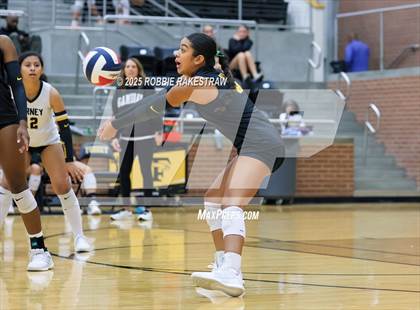 Thumbnail 2 in Forney vs Princeton (Raising Cane's Volleyball Showcase) photogallery.