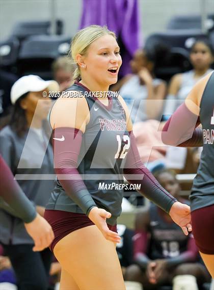 Thumbnail 1 in Forney vs Princeton (Raising Cane's Volleyball Showcase) photogallery.