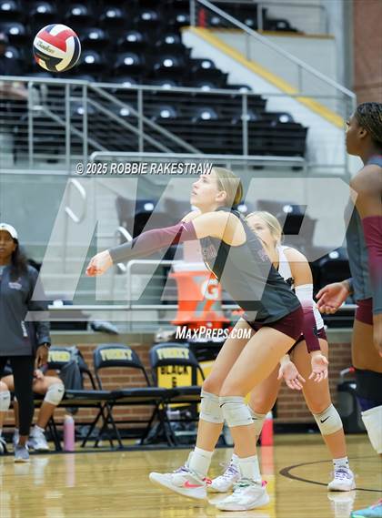Thumbnail 2 in Forney vs Princeton (Raising Cane's Volleyball Showcase) photogallery.
