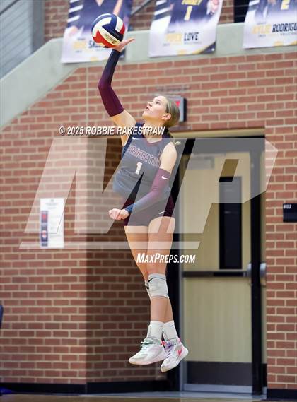 Thumbnail 1 in Forney vs Princeton (Raising Cane's Volleyball Showcase) photogallery.