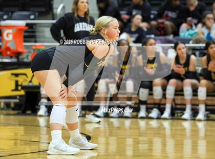 Thumbnail 3 in Forney vs Princeton (Raising Cane's Volleyball Showcase) photogallery.