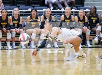 Thumbnail 3 in Forney vs Princeton (Raising Cane's Volleyball Showcase) photogallery.