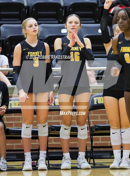 Thumbnail 1 in Forney vs Princeton (Raising Cane's Volleyball Showcase) photogallery.