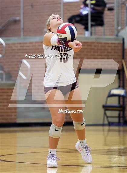 Thumbnail 2 in Forney vs Princeton (Raising Cane's Volleyball Showcase) photogallery.