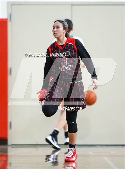 Thumbnail 1 in Granada Hills Charter vs. Centennial (West Coast Holiday Festival) photogallery.