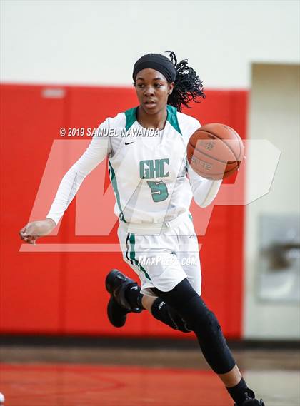 Thumbnail 3 in Granada Hills Charter vs. Centennial (West Coast Holiday Festival) photogallery.