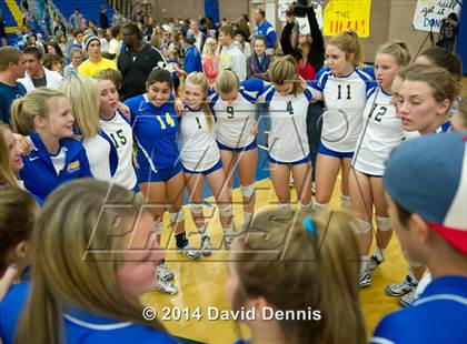 Thumbnail 2 in Woodlake @ Bakersfield Christian (CIF CS D3 Semifinals) photogallery.