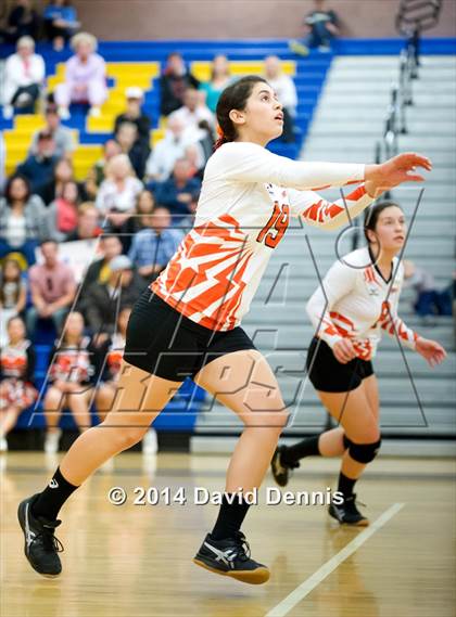 Thumbnail 1 in Woodlake @ Bakersfield Christian (CIF CS D3 Semifinals) photogallery.