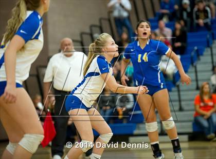 Thumbnail 1 in Woodlake @ Bakersfield Christian (CIF CS D3 Semifinals) photogallery.