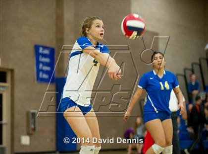 Thumbnail 2 in Woodlake @ Bakersfield Christian (CIF CS D3 Semifinals) photogallery.