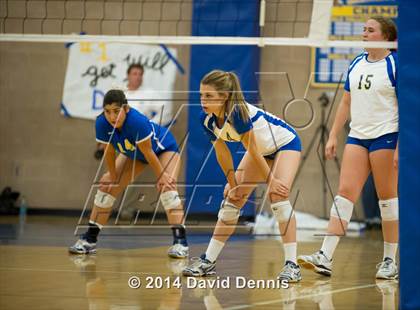 Thumbnail 1 in Woodlake @ Bakersfield Christian (CIF CS D3 Semifinals) photogallery.