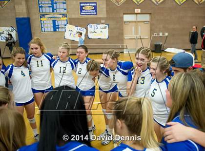 Thumbnail 1 in Woodlake @ Bakersfield Christian (CIF CS D3 Semifinals) photogallery.