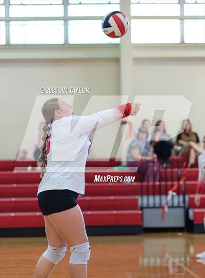 Thumbnail 2 in Eastland vs Rising Star (Eastland Volleyball Showdown 2025) photogallery.