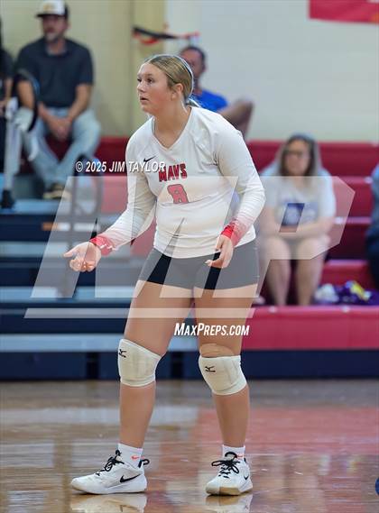 Thumbnail 2 in Eastland vs Rising Star (Eastland Volleyball Showdown 2025) photogallery.