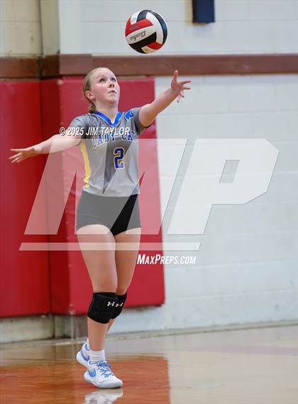 Thumbnail 2 in Eastland vs Rising Star (Eastland Volleyball Showdown 2025) photogallery.