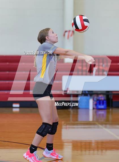 Thumbnail 2 in Eastland vs Rising Star (Eastland Volleyball Showdown 2025) photogallery.