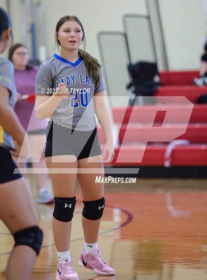 Thumbnail 3 in Eastland vs Rising Star (Eastland Volleyball Showdown 2025) photogallery.