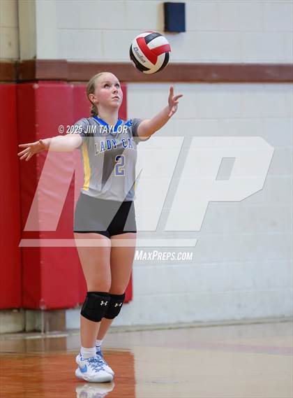 Thumbnail 3 in Eastland vs Rising Star (Eastland Volleyball Showdown 2025) photogallery.