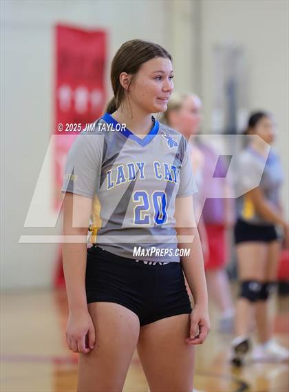 Thumbnail 2 in Eastland vs Rising Star (Eastland Volleyball Showdown 2025) photogallery.