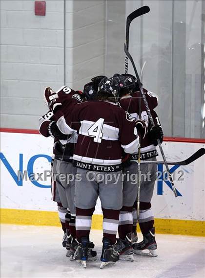 Thumbnail 2 in Fairfield Prep vs. St. Peter's Prep (Great Jesuit Shootout)  photogallery.