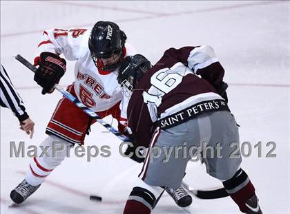 Thumbnail 2 in Fairfield Prep vs. St. Peter's Prep (Great Jesuit Shootout)  photogallery.