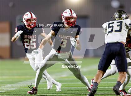 Thumbnail 2 in Muenster vs. Wheeler (UIL Football 2A Region 2 Area) photogallery.