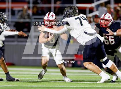 Thumbnail 3 in Muenster vs. Wheeler (UIL Football 2A Region 2 Area) photogallery.