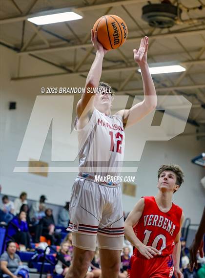 Thumbnail 3 in Maplesville vs Verbena (Chilton County Tournament Round 1) photogallery.