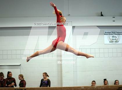 Thumbnail 1 in Texas High School Gymnastics Coaches Association Region II Championship (Balance Beam) photogallery.