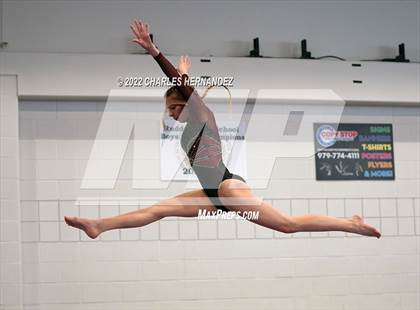 Thumbnail 3 in Texas High School Gymnastics Coaches Association Region II Championship (Balance Beam) photogallery.